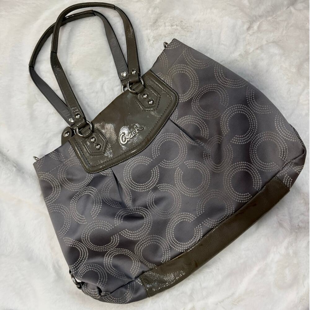 Coach Ashley Gray Shoulder Bag